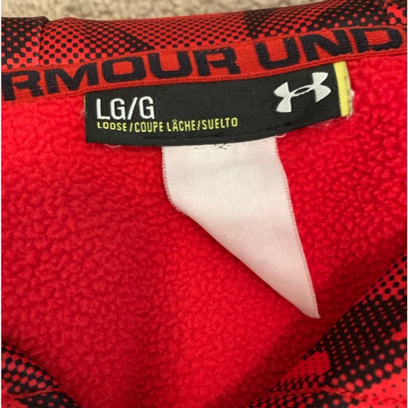Large red Under Armour men’s sweatshirt - Picture 3 of 3